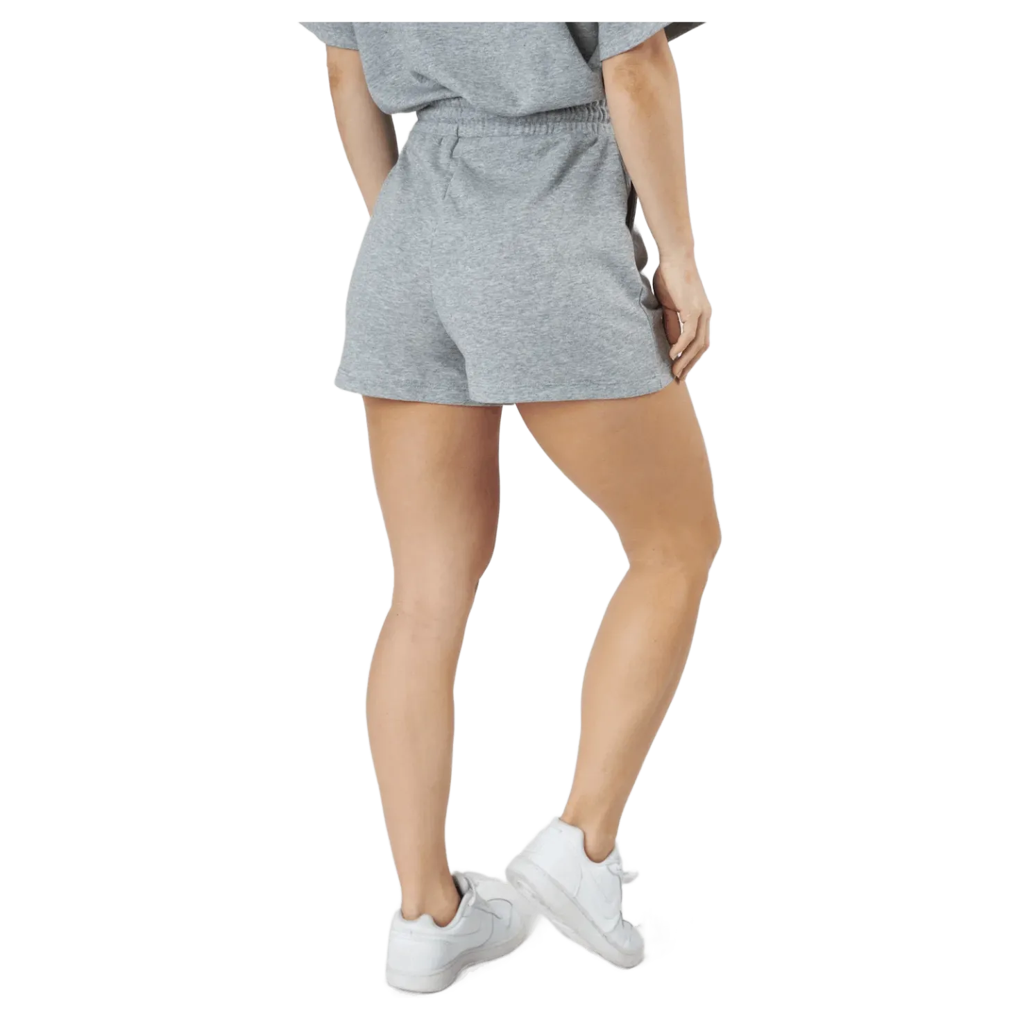 Pcchilli Summer Hw Shorts Light Grey Melange