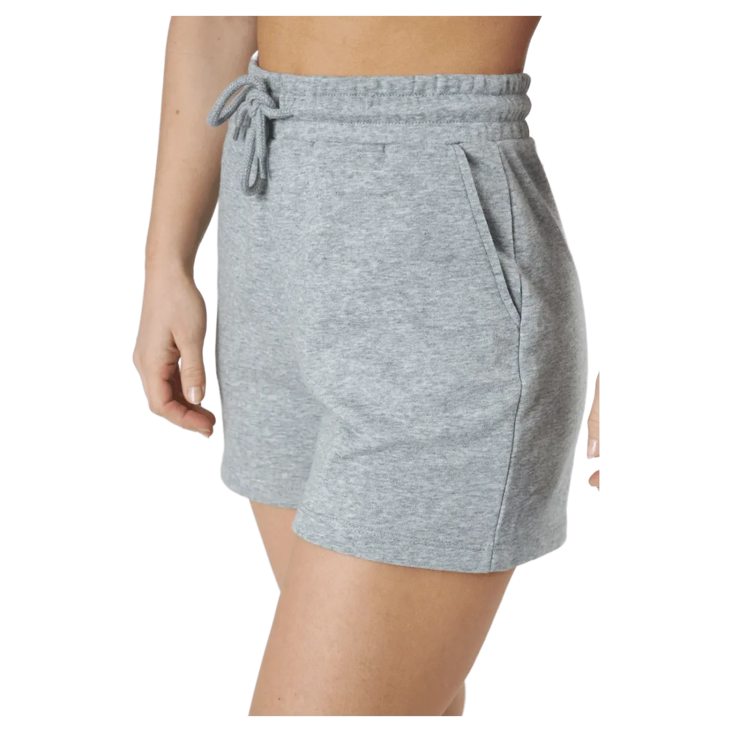 Pcchilli Summer Hw Shorts Light Grey Melange