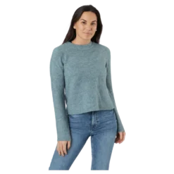 Pcellen Ls O-neck Knit Bc Trooper