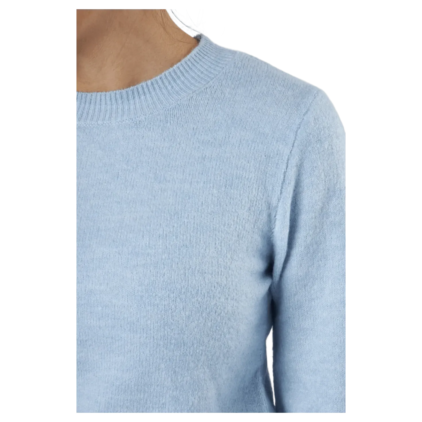 Pcperla Ls Knit Bc Kentucky Blue