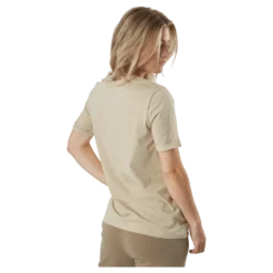 Pcria Ss Fold Up Solid Tee Noo White Pepper