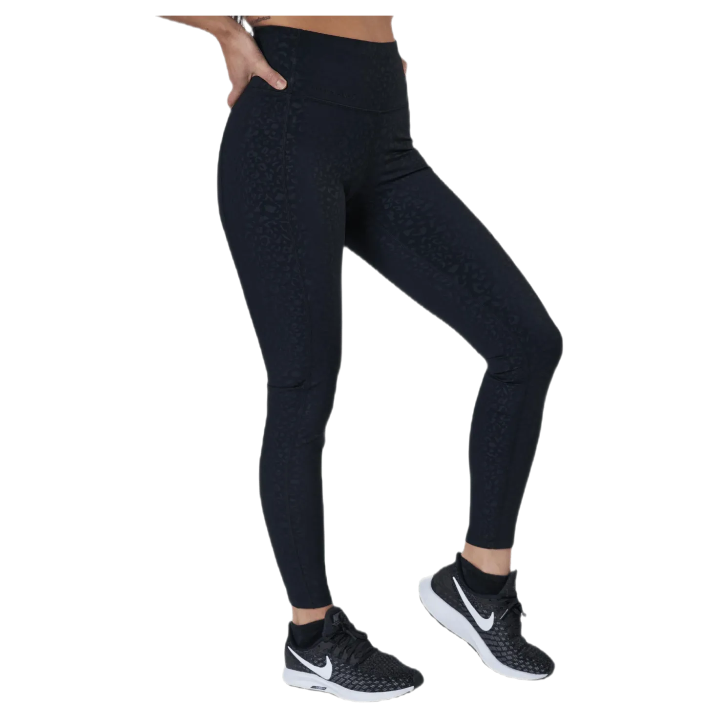 Peira W Embossed Tights W-pock Flerfärgad