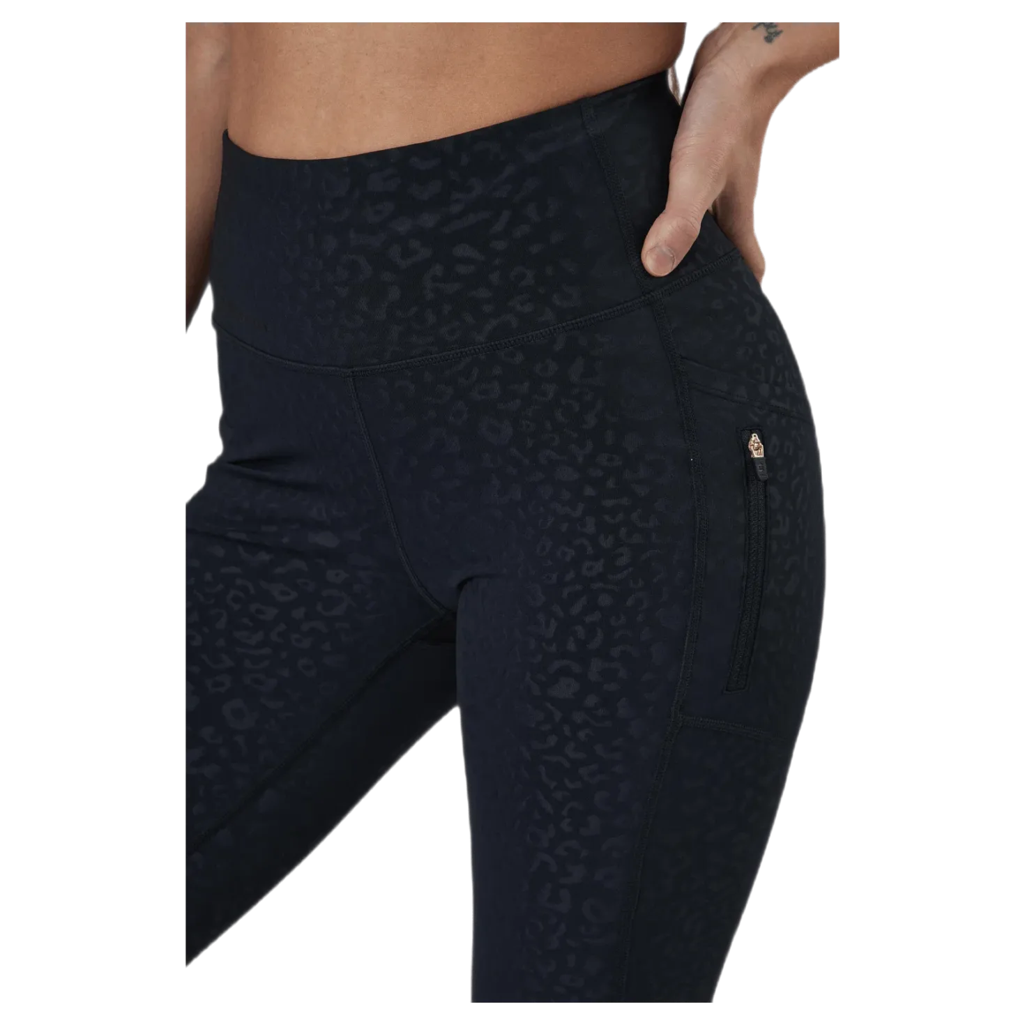 Peira W Embossed Tights W-pock Flerfärgad