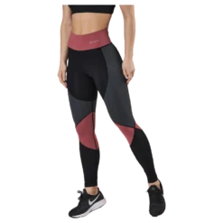 Peppy Blocking tights Pink/Black