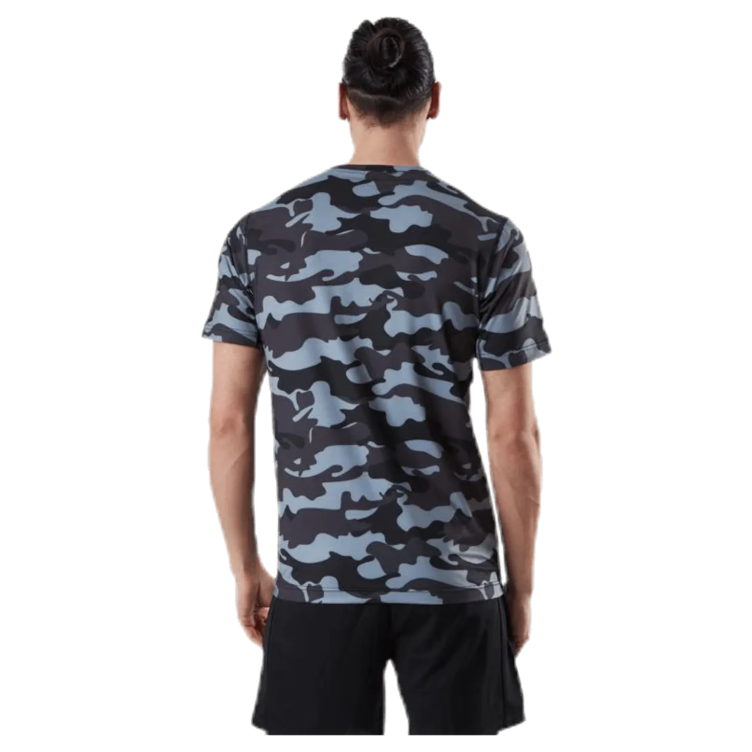 Perfect Workout SS Tee Patterned/Black