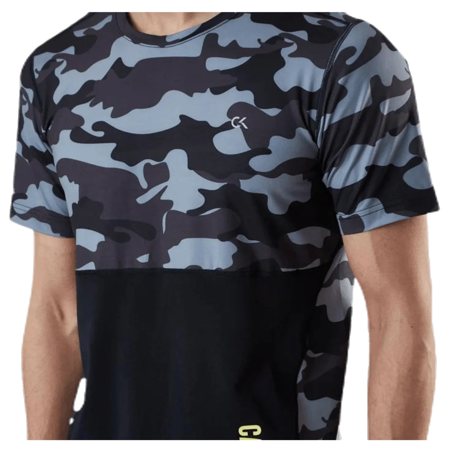 Perfect Workout SS Tee Patterned/Black