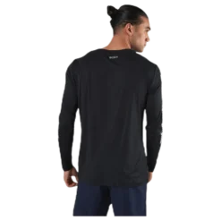 Perf Night LS Tee Black