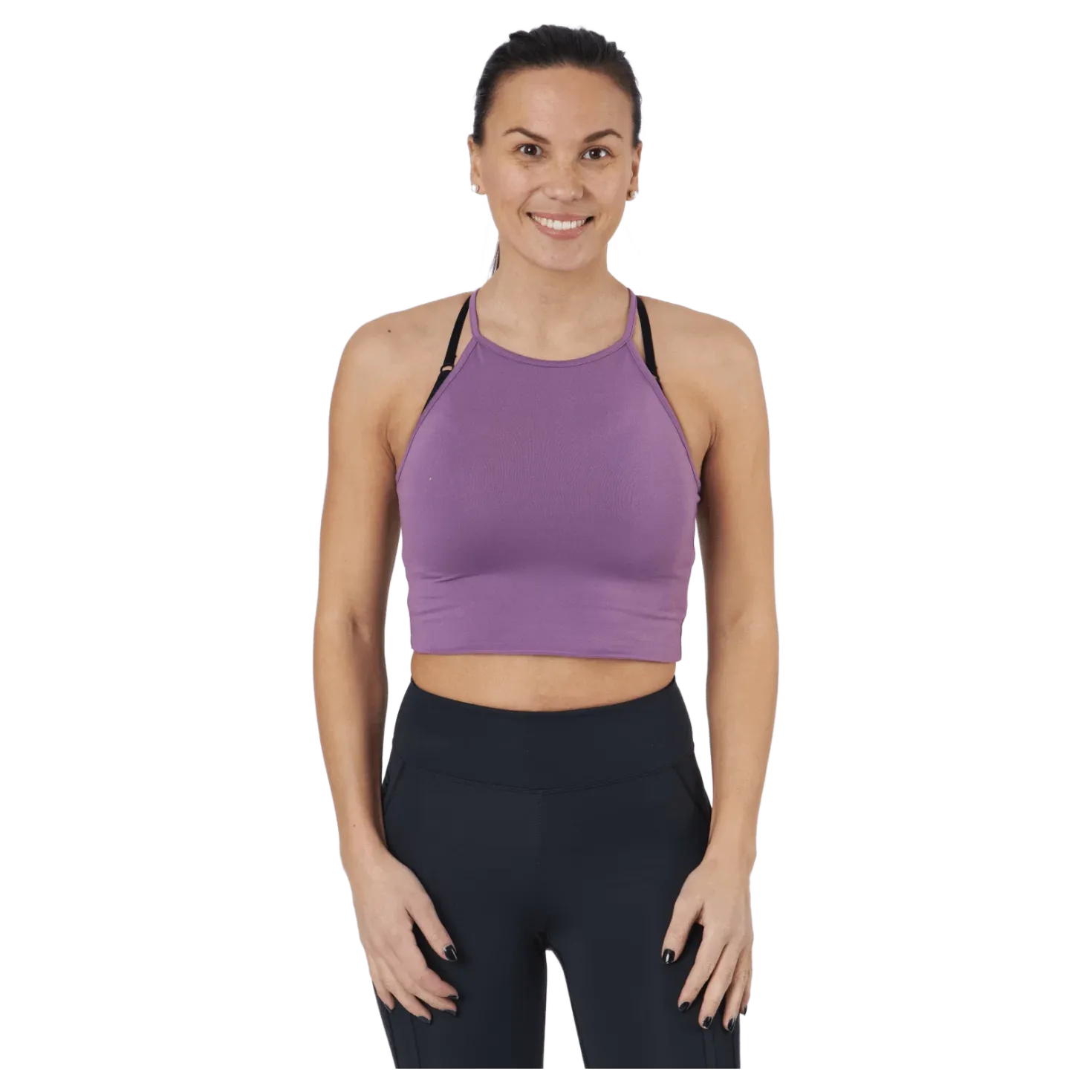 Performance Crop Hal Strong Purple