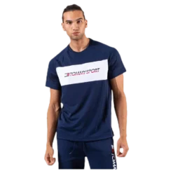 Performance Mesh Tee Blue