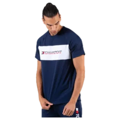 Performance Mesh Tee Blue