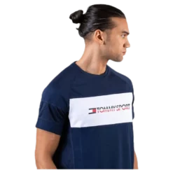 Performance Mesh Tee Blue