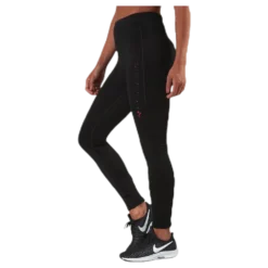 Performance Run Brushed Tights Black