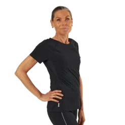 Performance Run Ss Tee Black