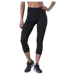 Performance Run 3/4 Tights Black