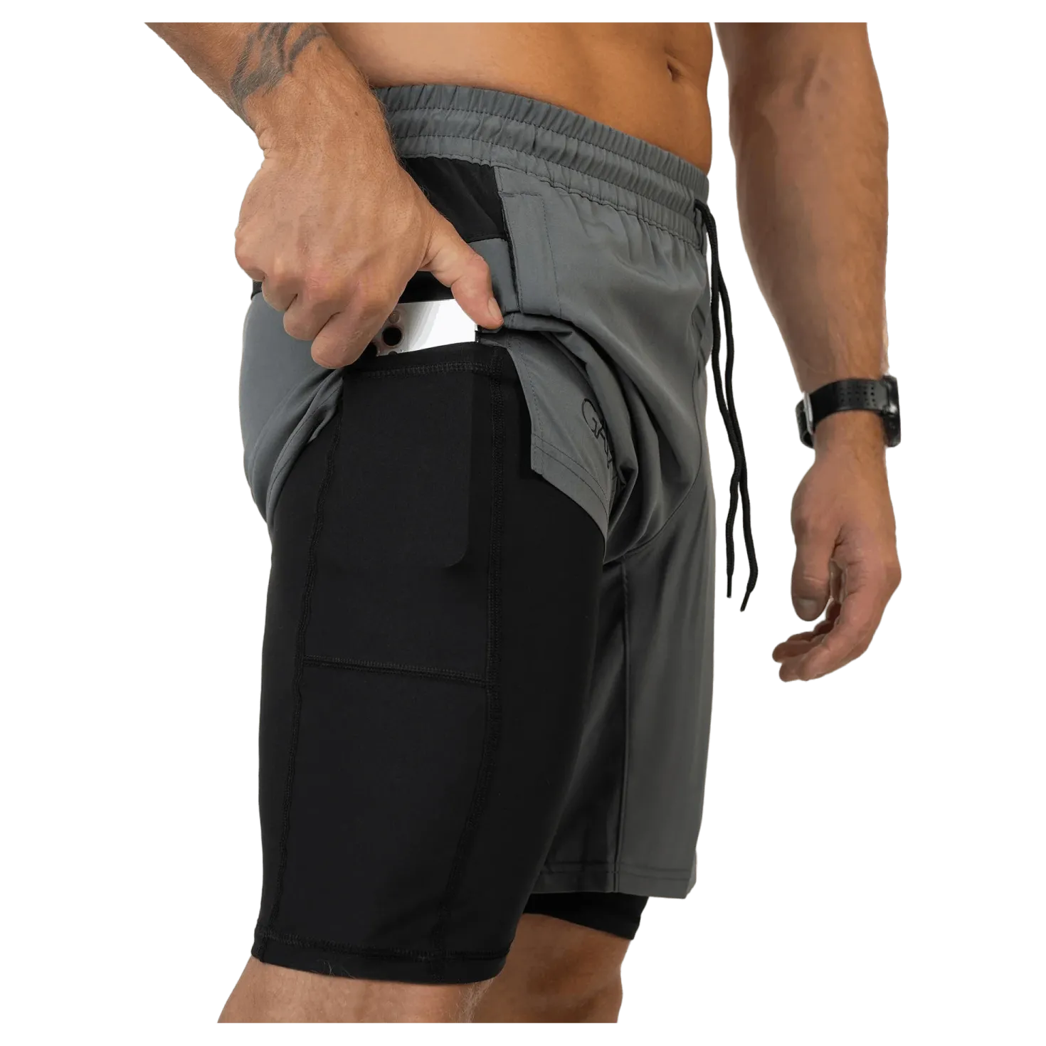 Performance Shorts Basic Grey