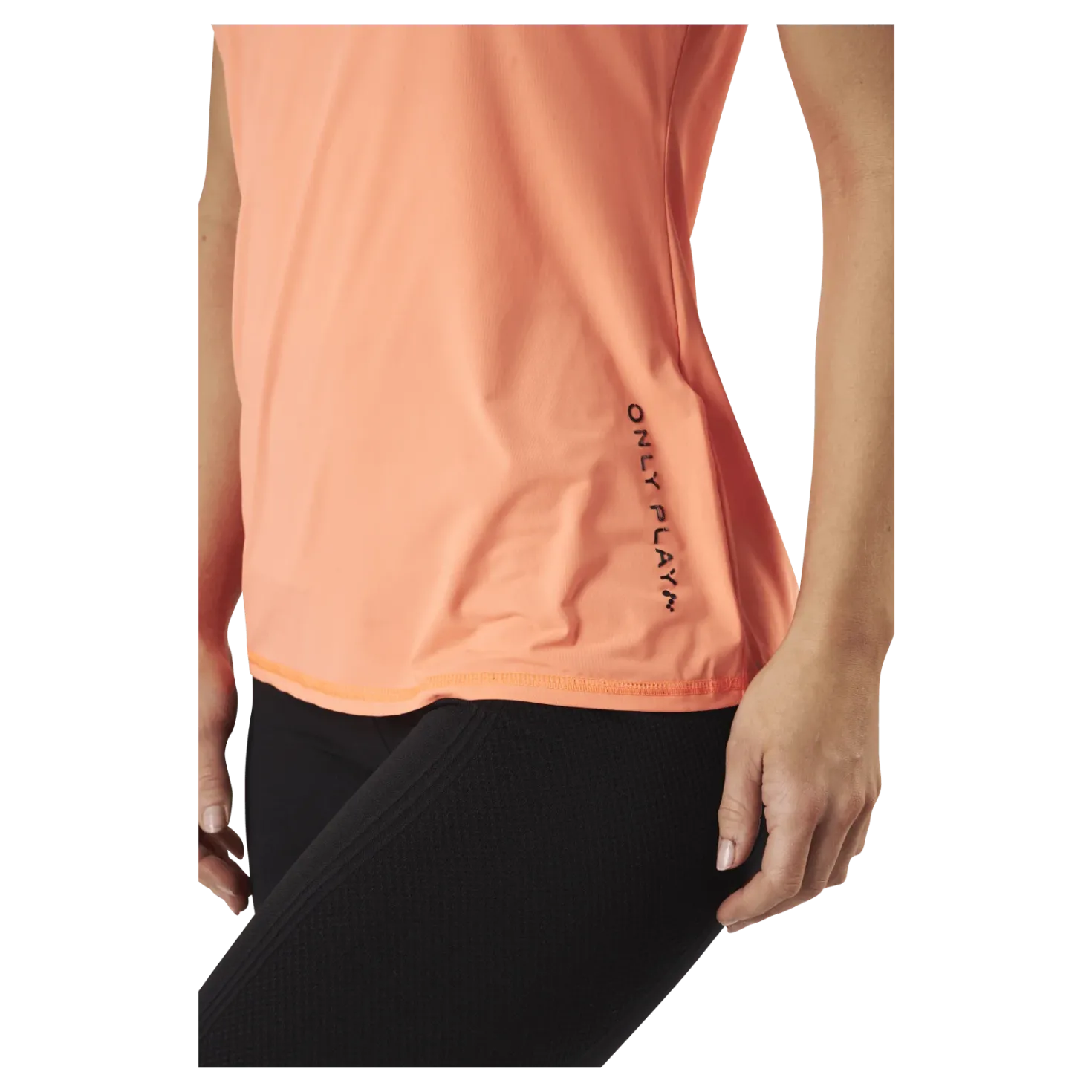 Performance Training Ss V-Neck Tee Yellow
