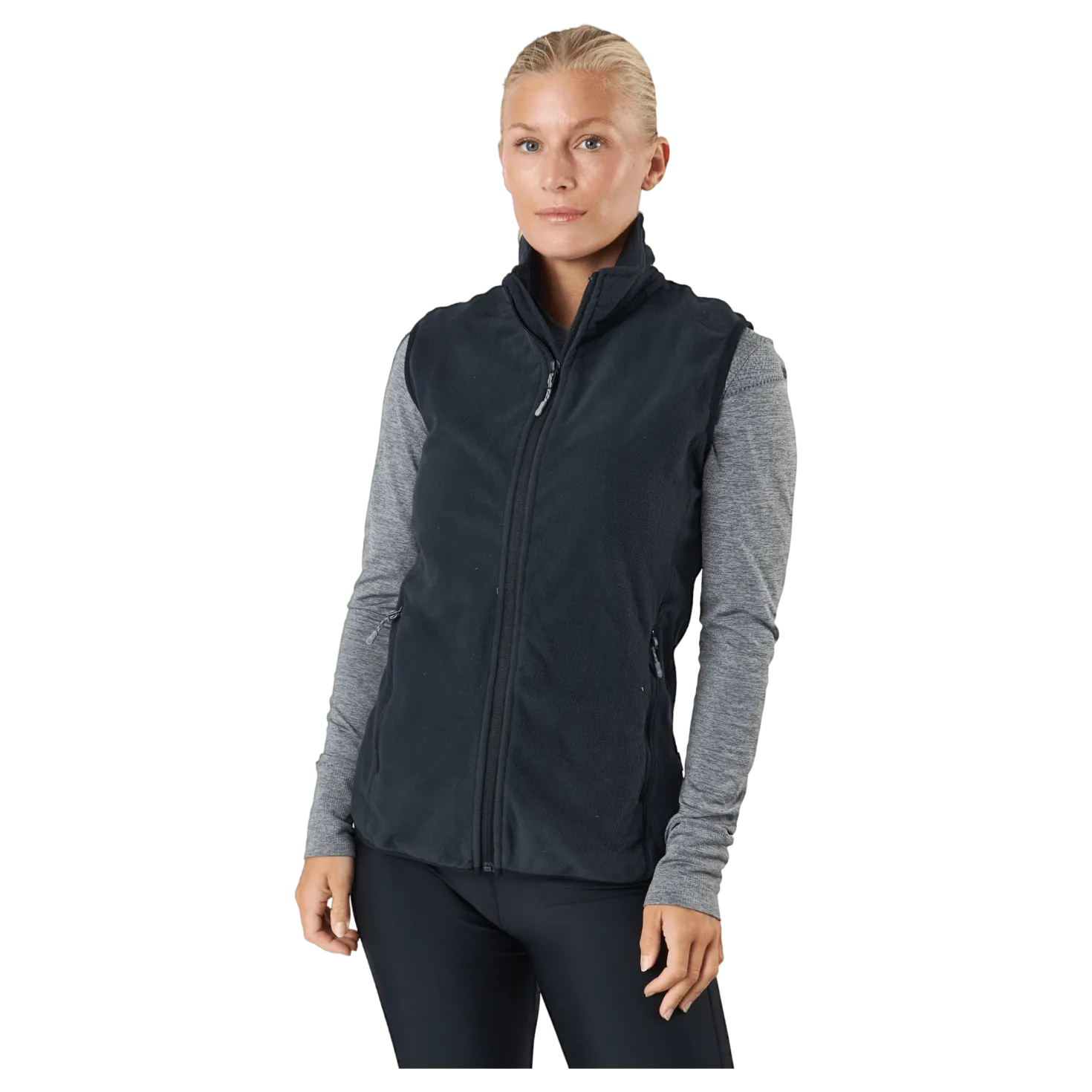 Pescara Fleece Vest Black