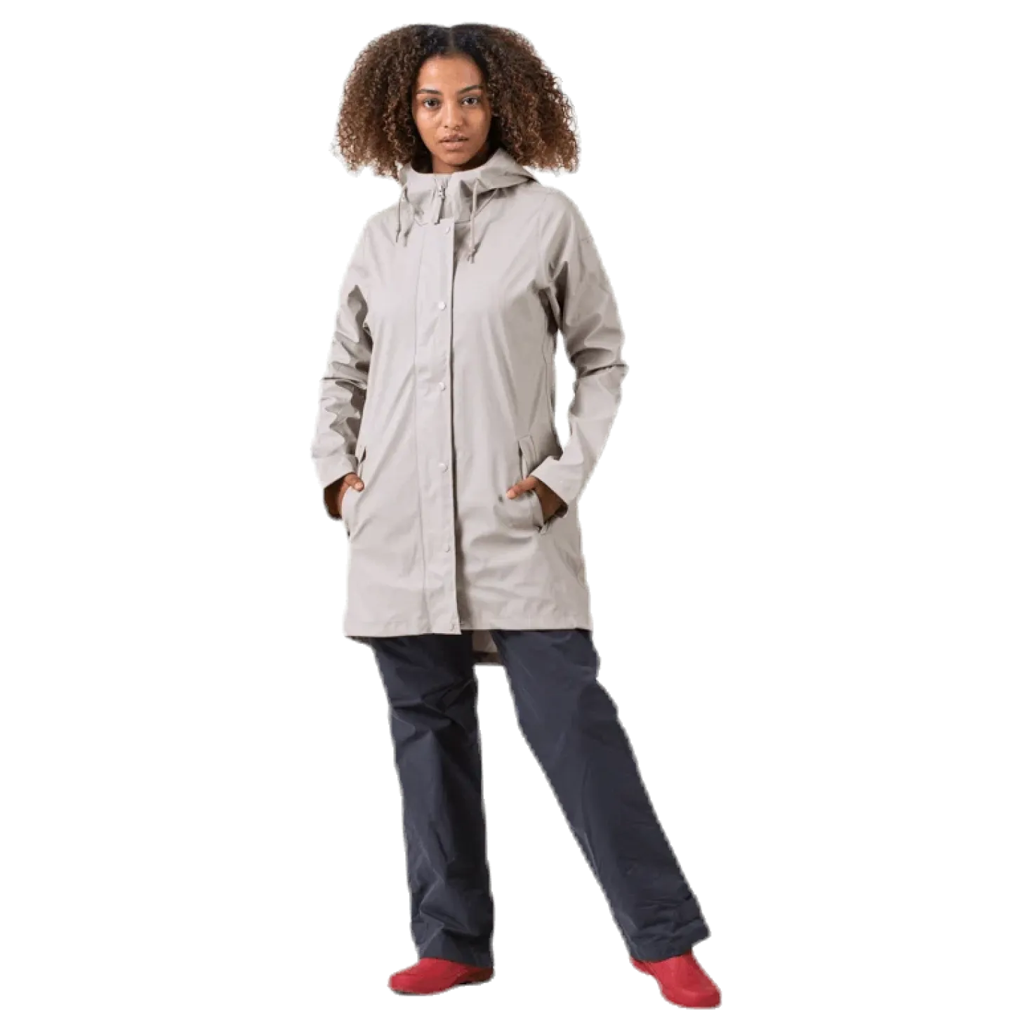 Petra Rain Jacket Beige