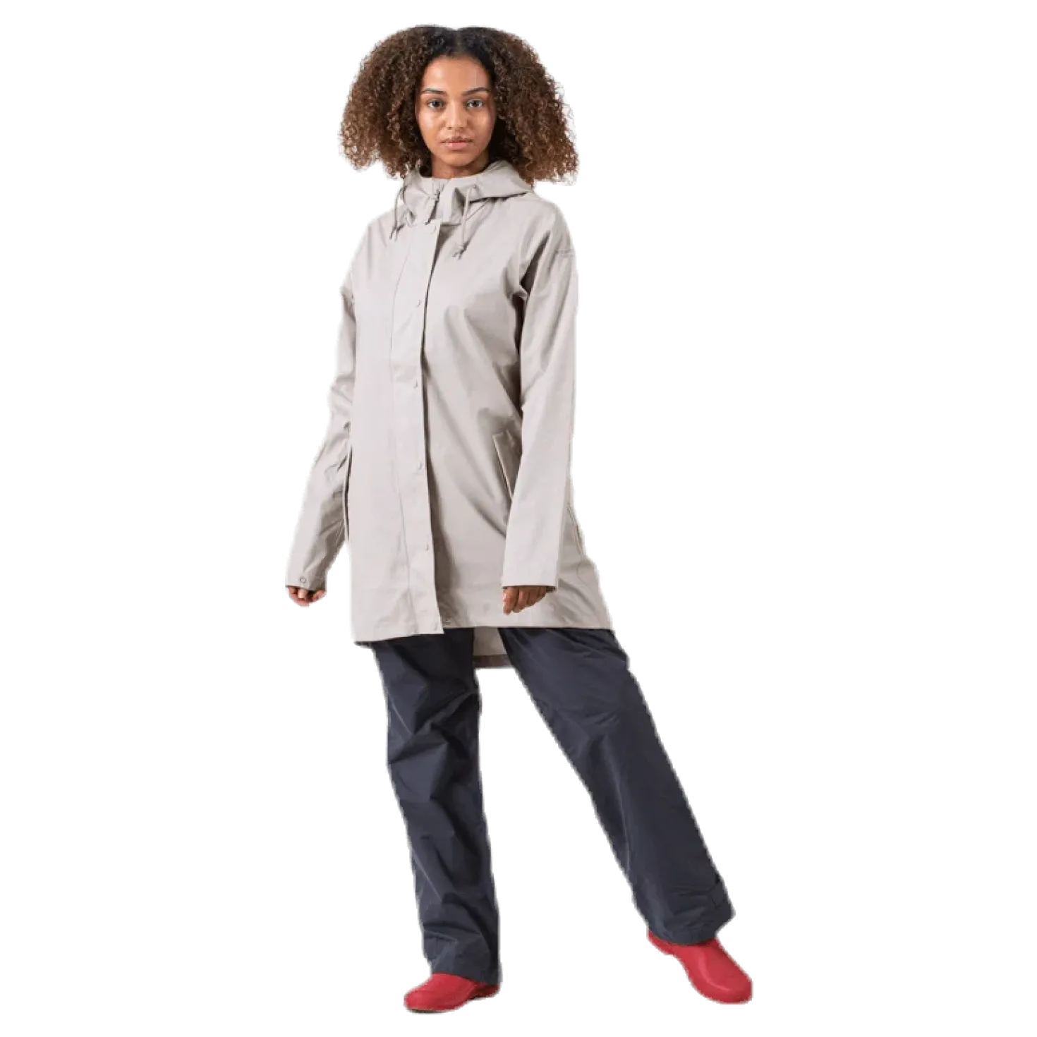 Petra Rain Jacket Beige