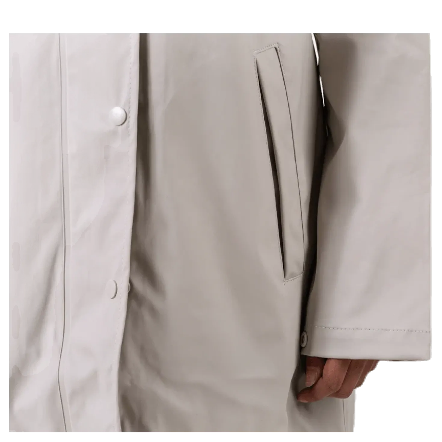 Petra Rain Jacket Beige