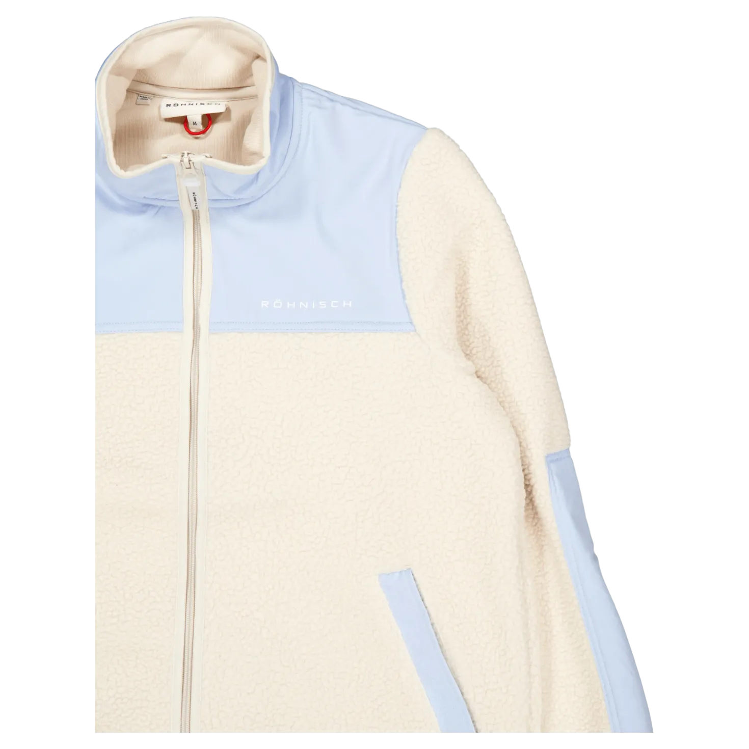 Phoebe Blocked Pile Jacket Skyway