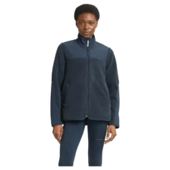 Phoebe Pile Jacket Space Navy