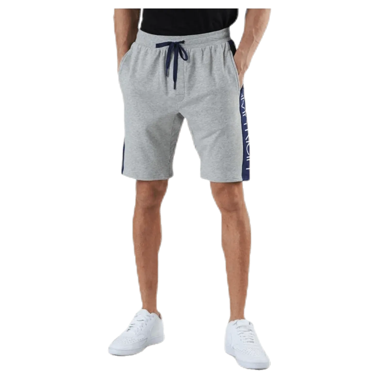 Pieced Lounge Sleep Shorts Grey