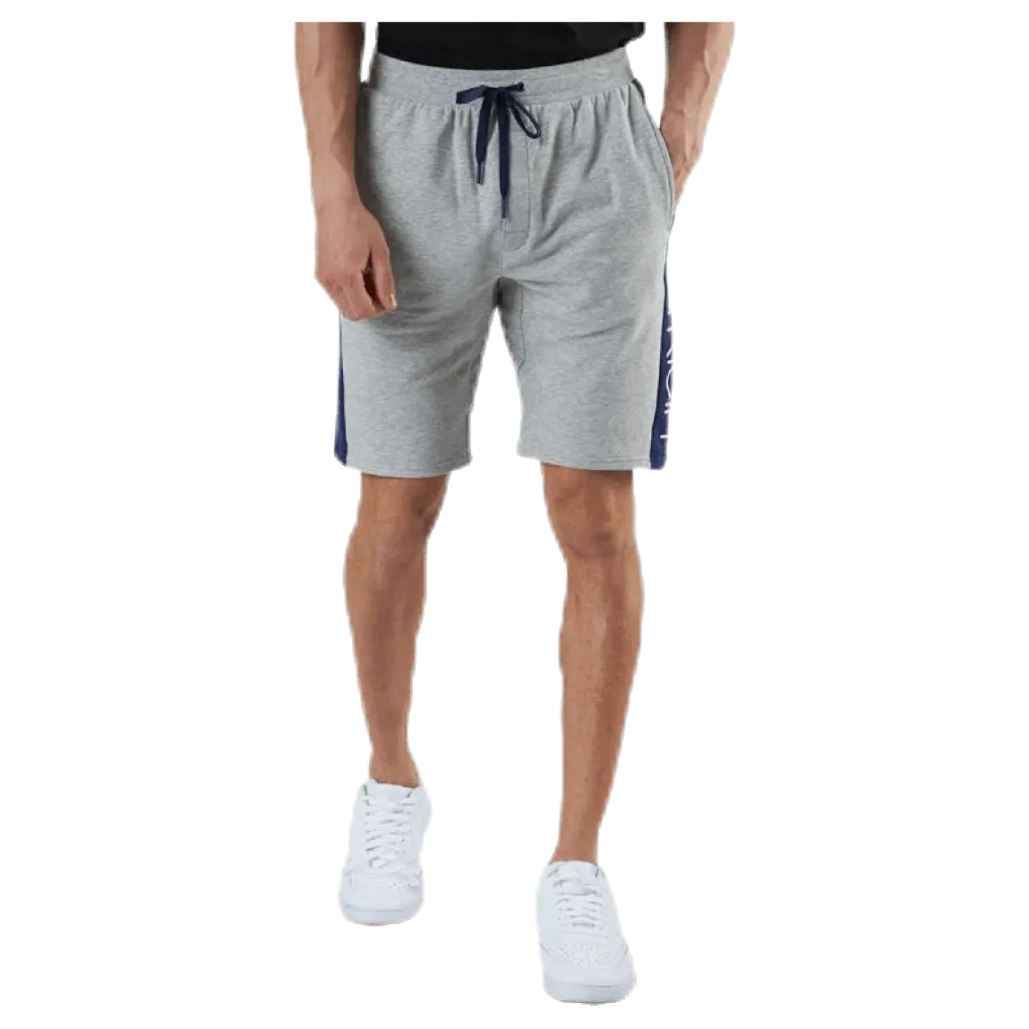 Pieced Lounge Sleep Shorts Grey