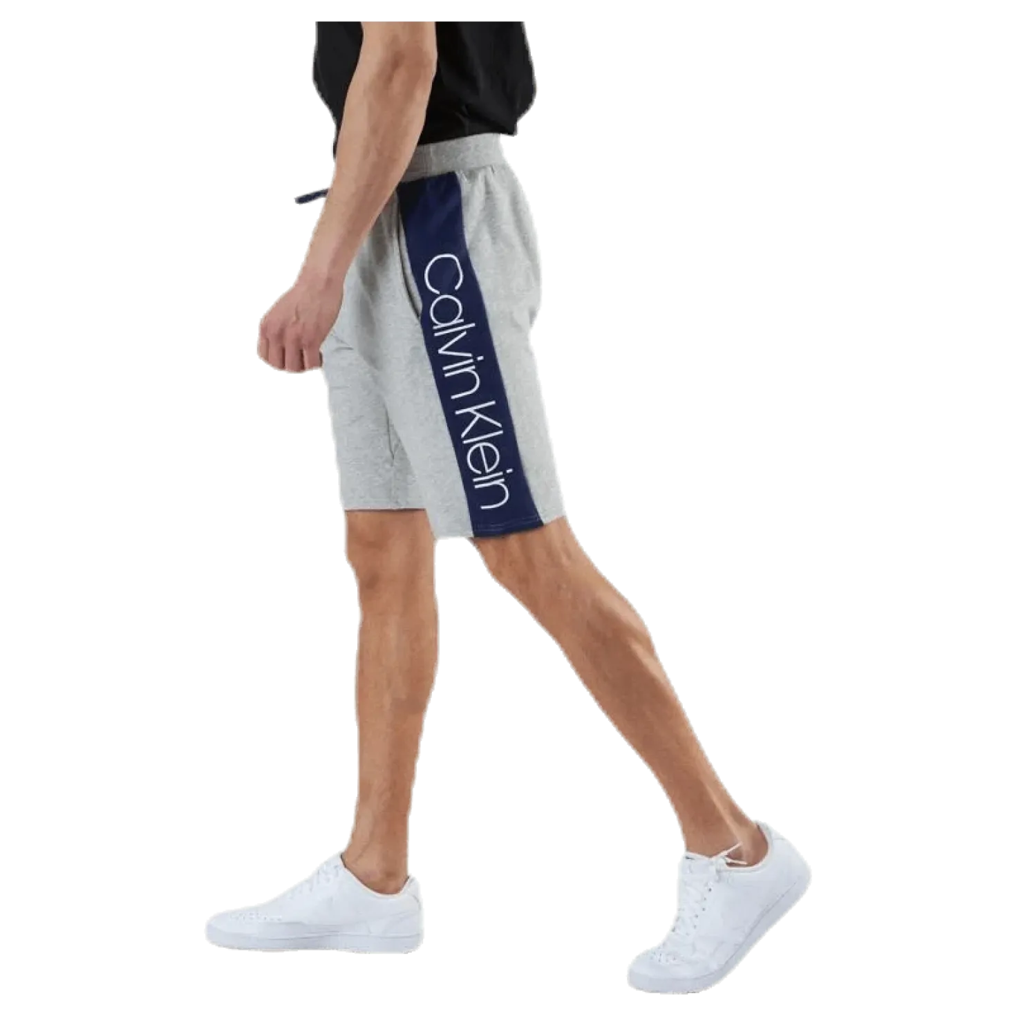 Pieced Lounge Sleep Shorts Grey