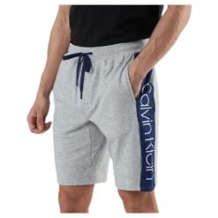 Pieced Lounge Sleep Shorts Grey