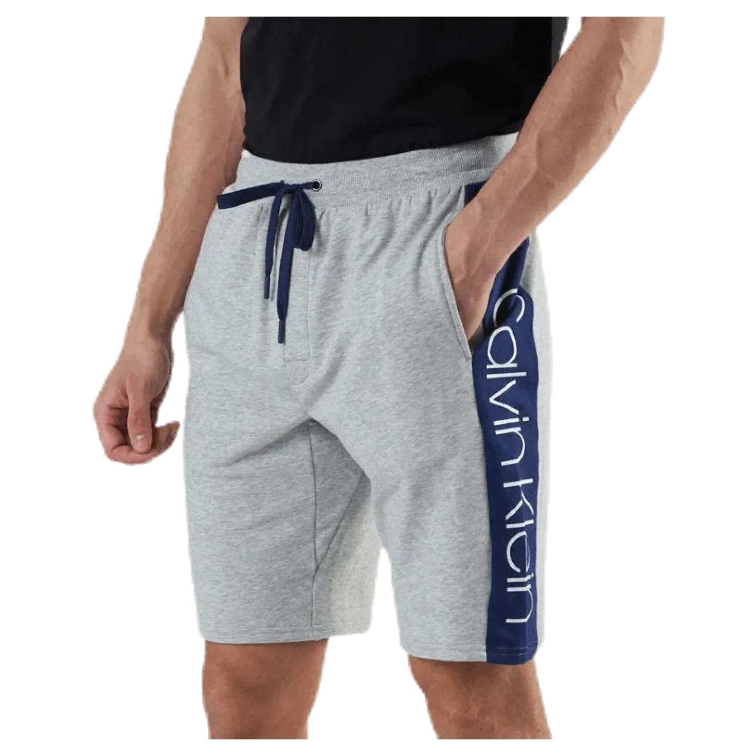 Pieced Lounge Sleep Shorts Grey