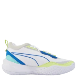 Playmaker Jr Puma White-mint-victoria Blue