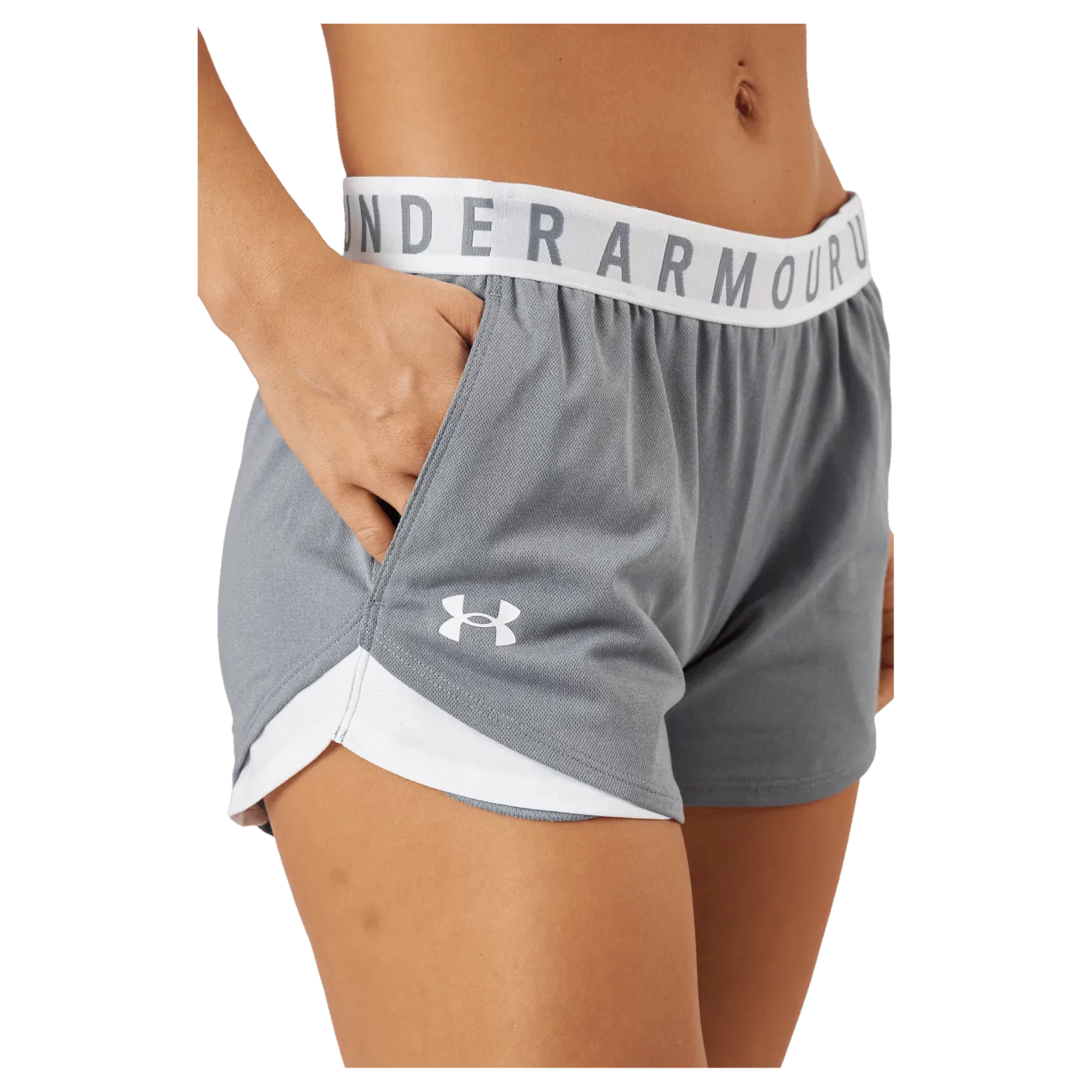 Play Up Shorts 3.0 True Gray Heather