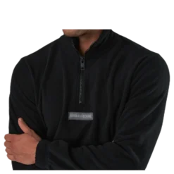 Polars Sweat Half Zip Black