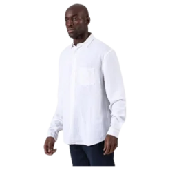 Pop Over Shirt White