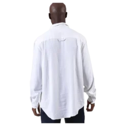 Pop Over Shirt White