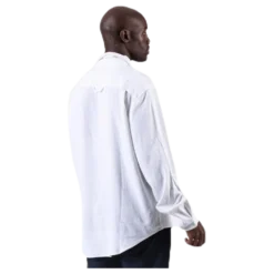 Pop Over Shirt White