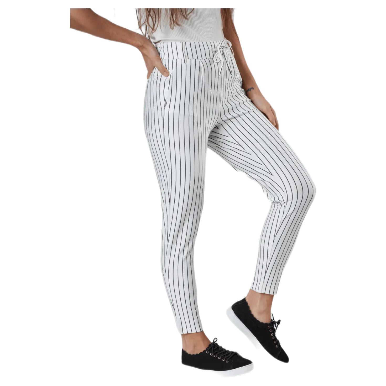 Poptrash Easy Rush Stripe Pnt White