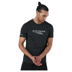 Portofino M S/S Performance Tee Black