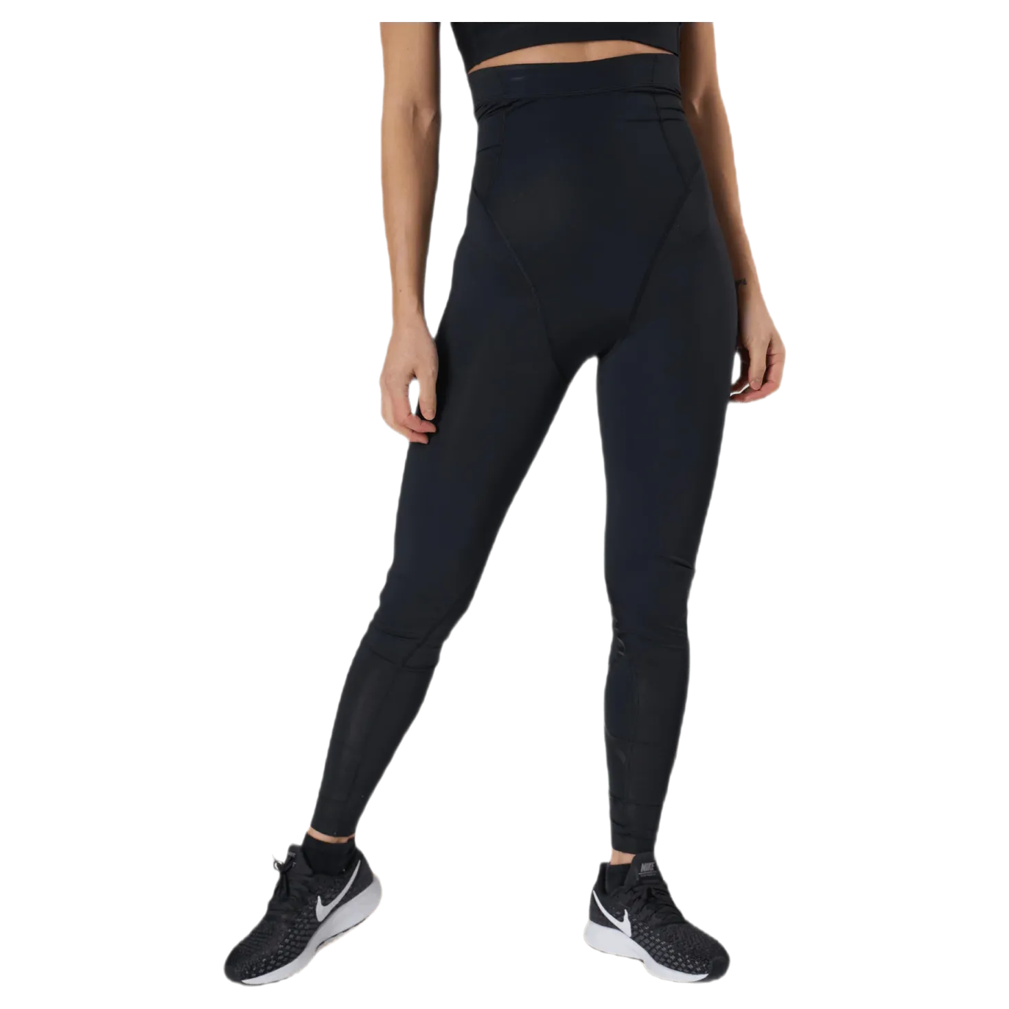 Postnatal Maternity Comp Tights Black