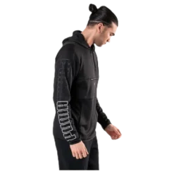 Power Knit Hoodie Black