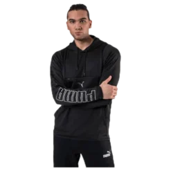 Power Knit Hoodie Black