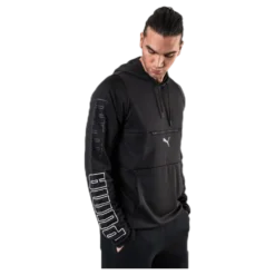 Power Knit Hoodie Black