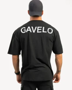 Power Oversize Tee Black
