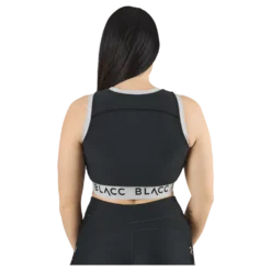 Power X Crop Top 2.0 Black/white