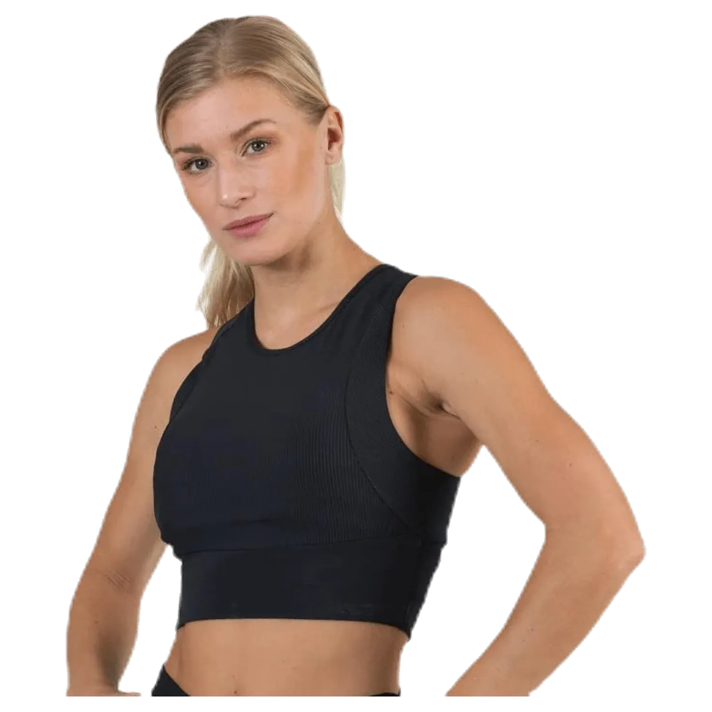 Prana Rib Top Black