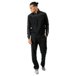 Premium Fleece 1/4 Zip Black