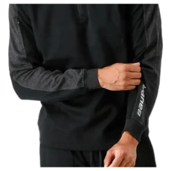 Premium Fleece 1/4 Zip Black
