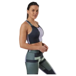 Printed Sport Top Green