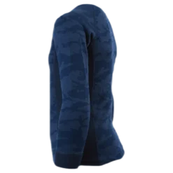 Print Merino Set Blue